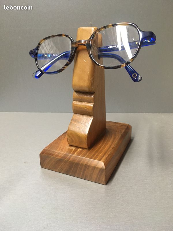 porte-lunette en bois "palissandre". Réf F2 - Bois Plaisir