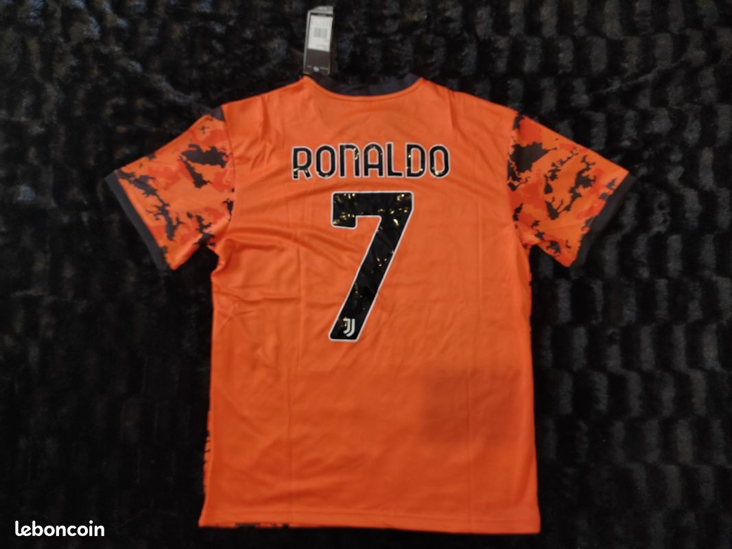 Jersey Juventus Orange Noir Adidas Juventus 2022 Maillot