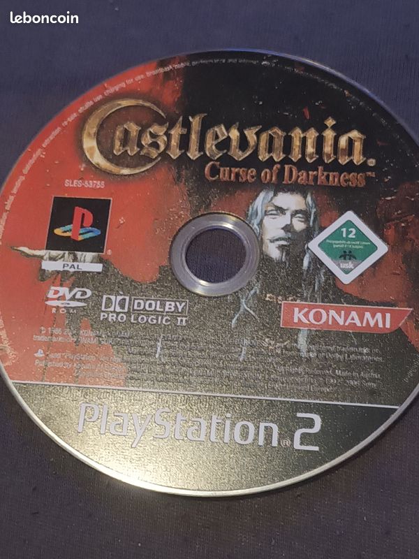 CASTLEVANIA Curse of Darkness COMPLET BOÎTE NOTICE SONY PS2