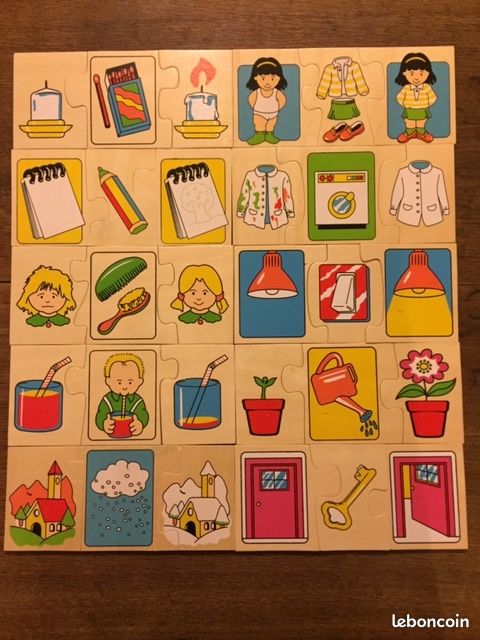 Lot, jeu d'association andreu toys et jeu de pêche nature et découverte (image 4)