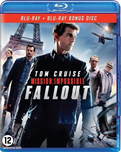 Mission Impossible (6) : Fallout - Film BLU RAY + Bonus (image 1)