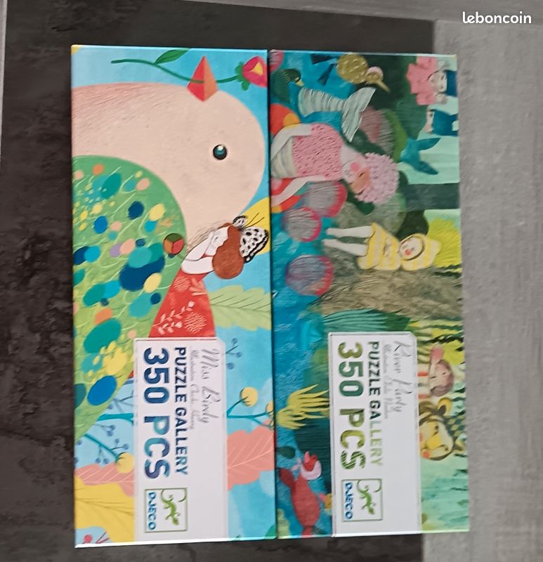 Lot 2 puzzles DJECO collection gallery (image 1)