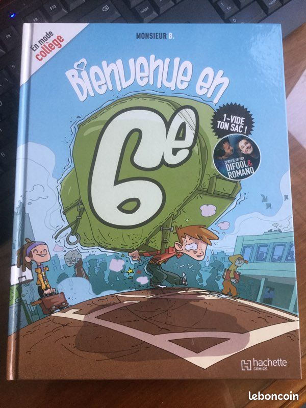 BD BIENVENUE EN 6 eme (image 1)