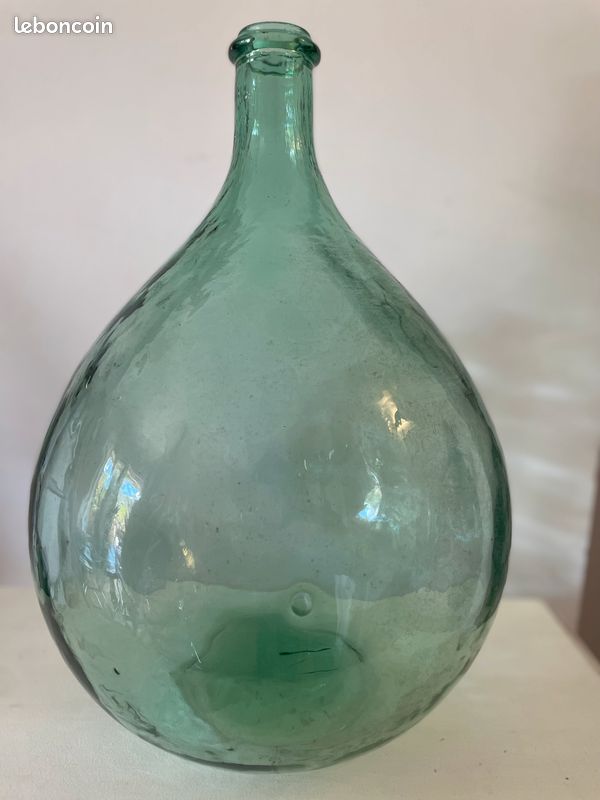 ✨ Bonbonne Dame Jeanne authentique 10L Verte | Déco vintage brocante chic✨ (image 2)