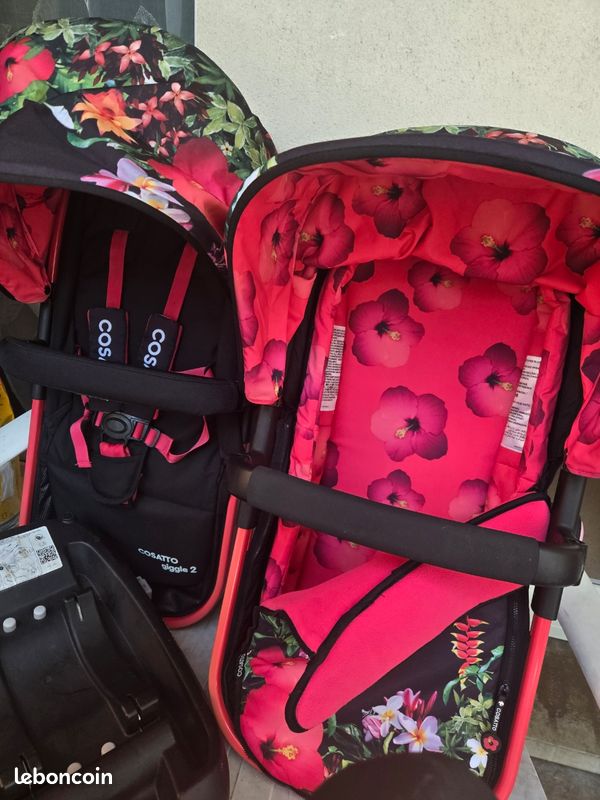 Vends poussette pour filles (image 4)