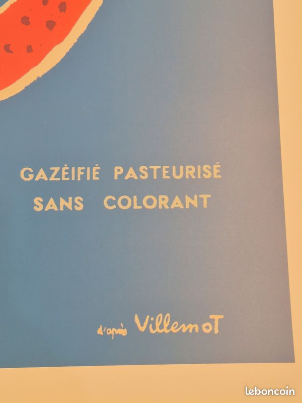 Poster Vintage Plage 50S - Éternel Vintage