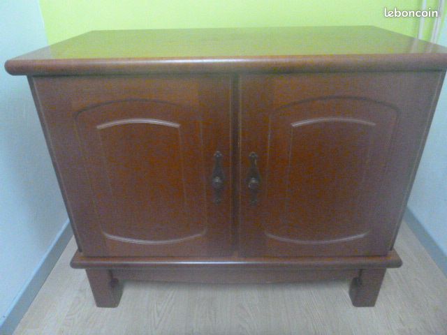 Meuble bois 2 portes (image 1)