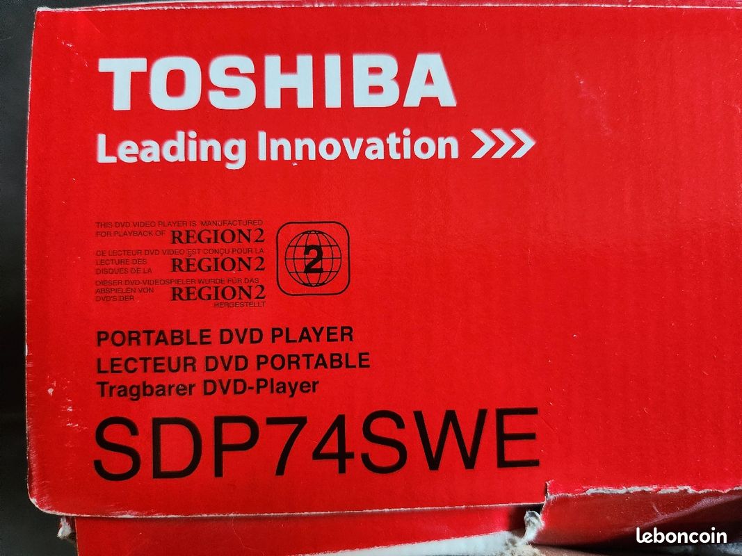 Lecteur DVD portable Toshiba (image 8)