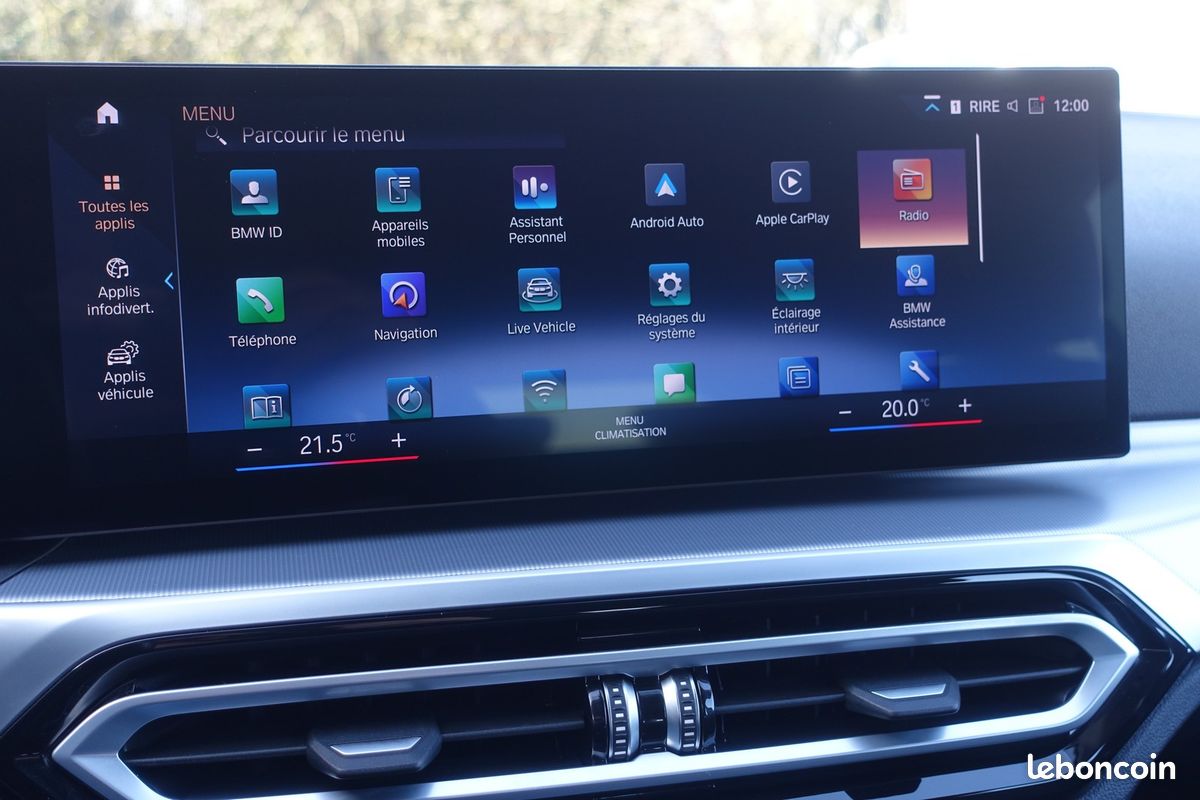 318da Touring Mhev BVA Live Cockpit/Sièges chauffant/Gps Professionnel/Carplay/Full LED/Pack ambiance/Hayon électrique/1*Main/Garantie 12 mois (image 10)