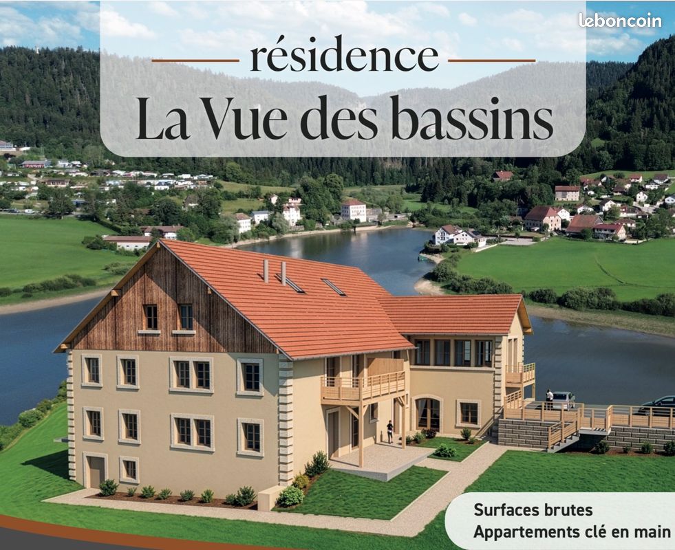 Appartement 3 pièces 77 m² · à Villers-le-Lac · 77,3 m² · 175 000 €