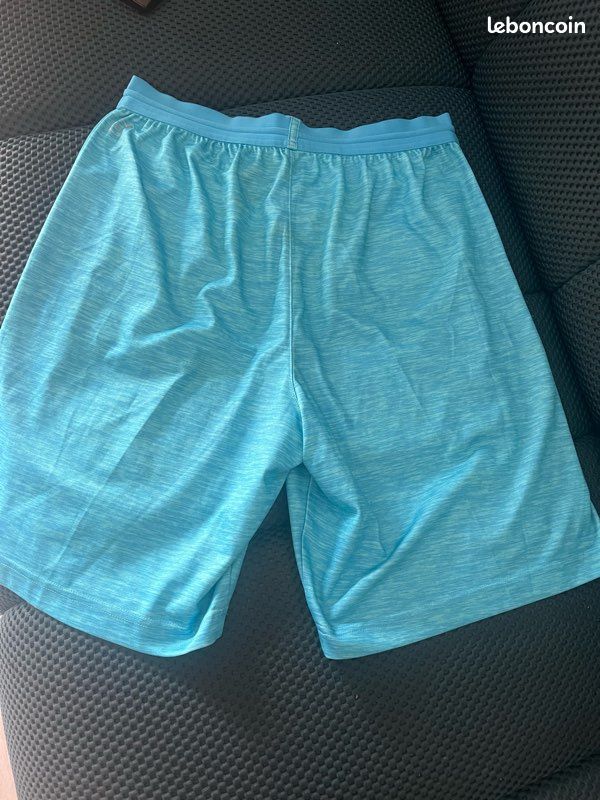 Short Olympique de Marseille Puma Bleu Ciel Chine – Taille S (image 5)