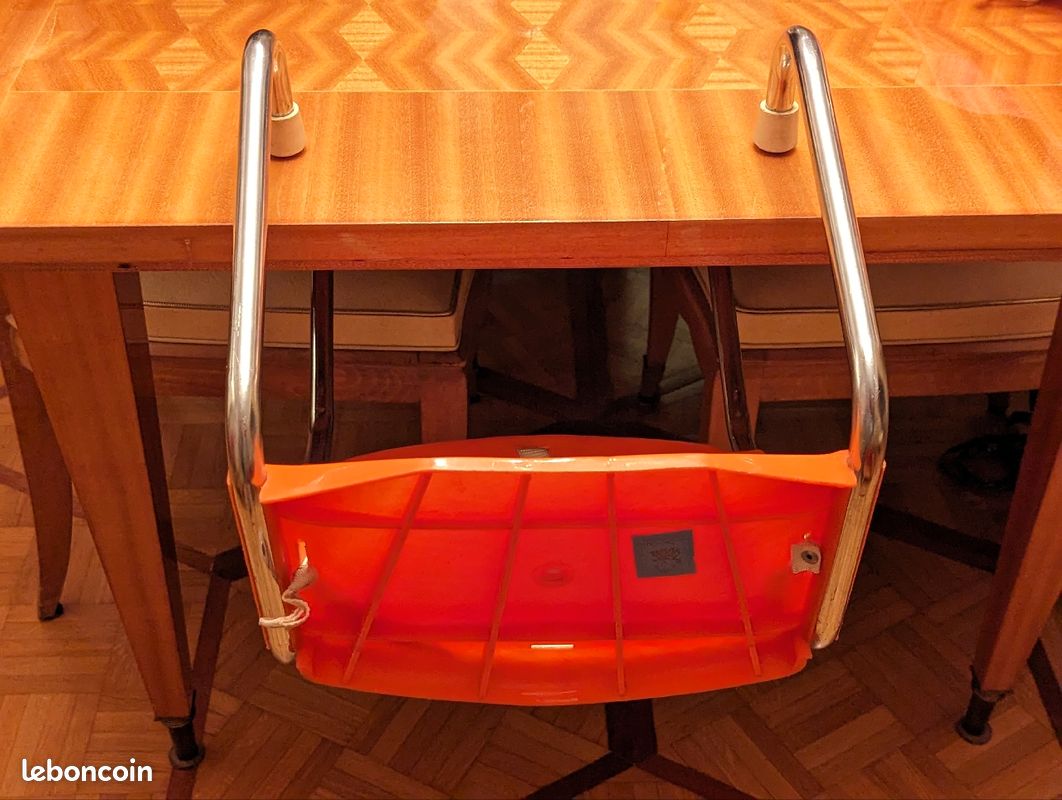 Siège BÉBÉ Suspendu Vintage 1970 Orange (image 4)