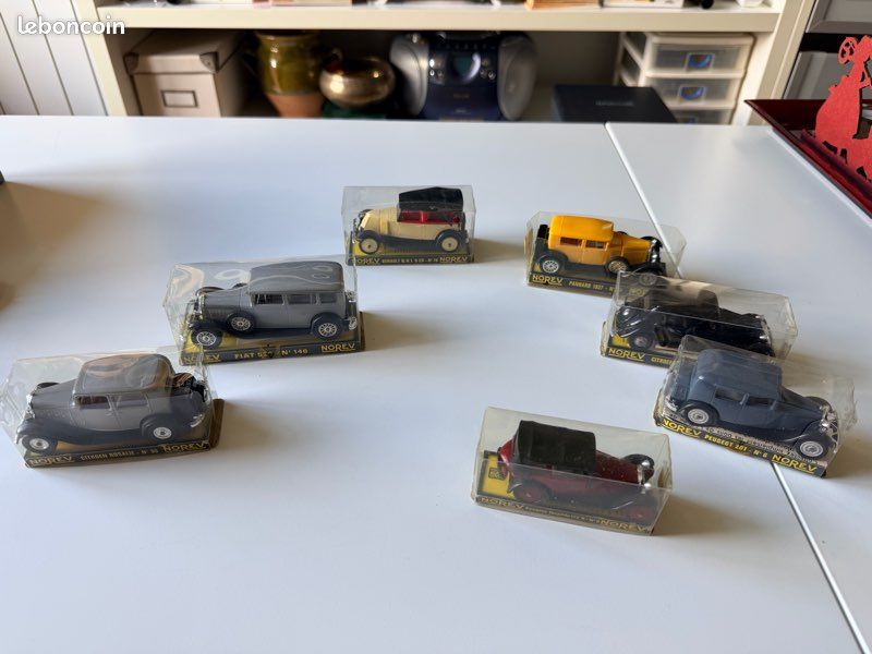 7 miniatures NOREV anciennes 1/43 avec boîtes d’origine (image 2)