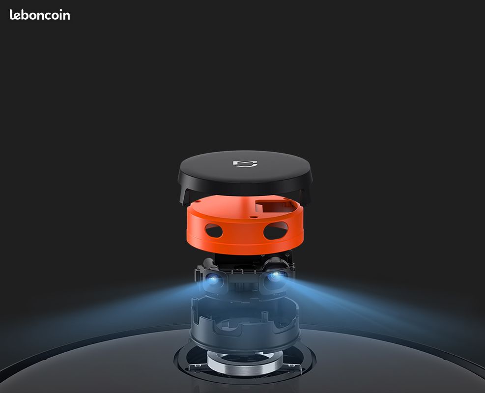 Robot aspirateur Xiaomi Mi Robot Vacuum-Mop P noir (image 4)
