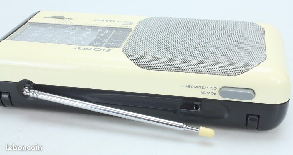 Radio Sony ICF-M760SL FM/SW/LW - Grise, D'occasion, Garantie 6 Mois
