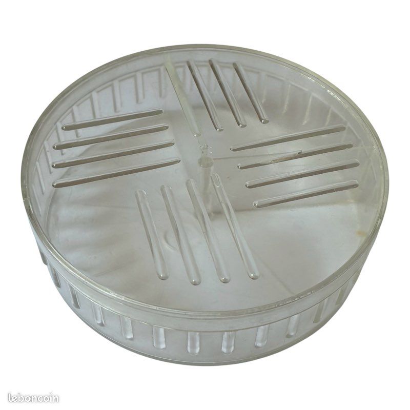 Authentique boîte à camembert vintage « anti-coule » (image 1)