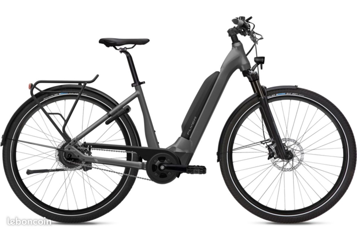 Déstockage VAE Flyer Upstreet5 5.20 – Vélo électrique urbain / trekking 2025 – Taille M – Paris/Clamart - ekstere (image 1)