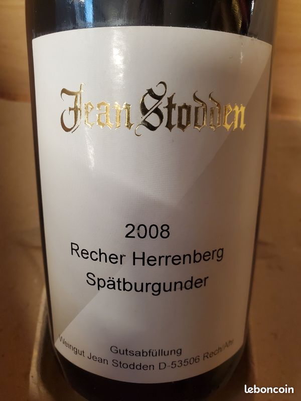 Vin rouge Allemagne 2008 (image 2)
