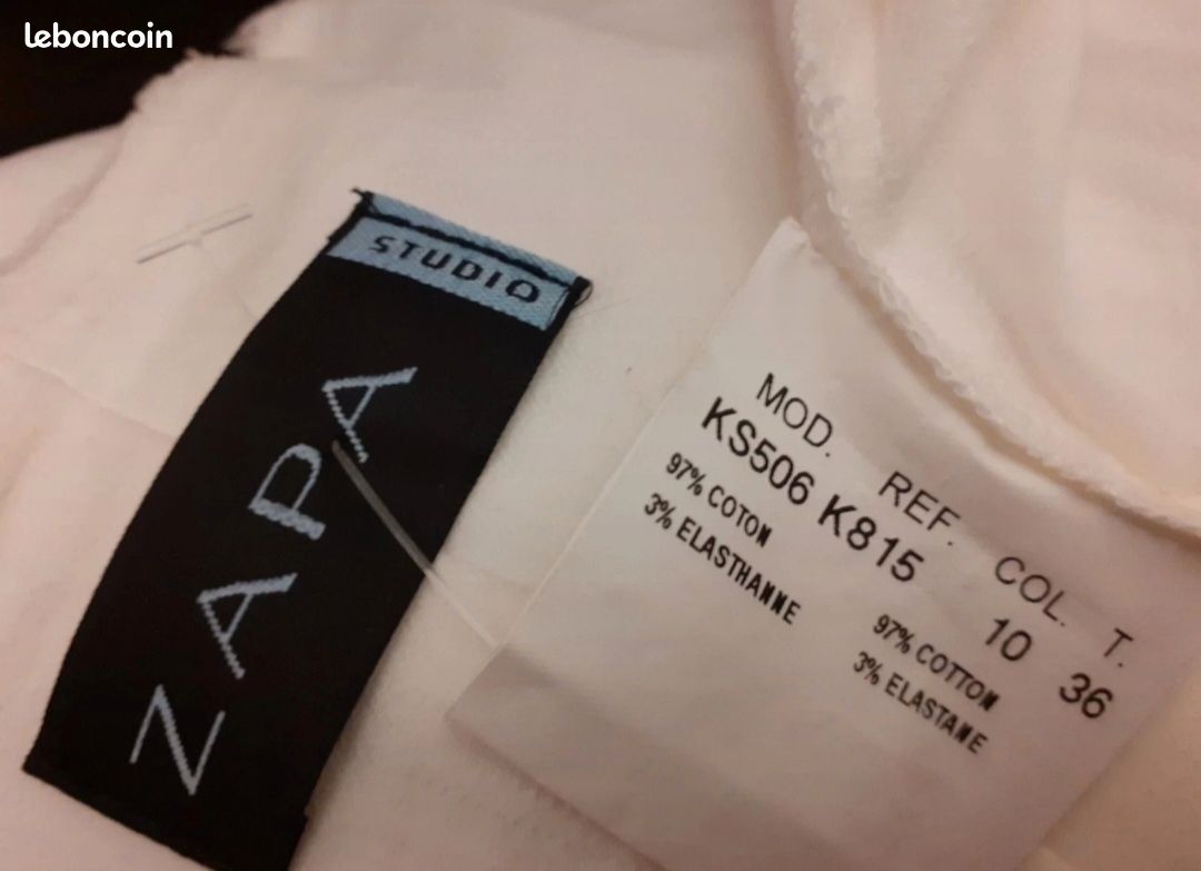 Veste blanche Zapa neuve - 36 (image 15)