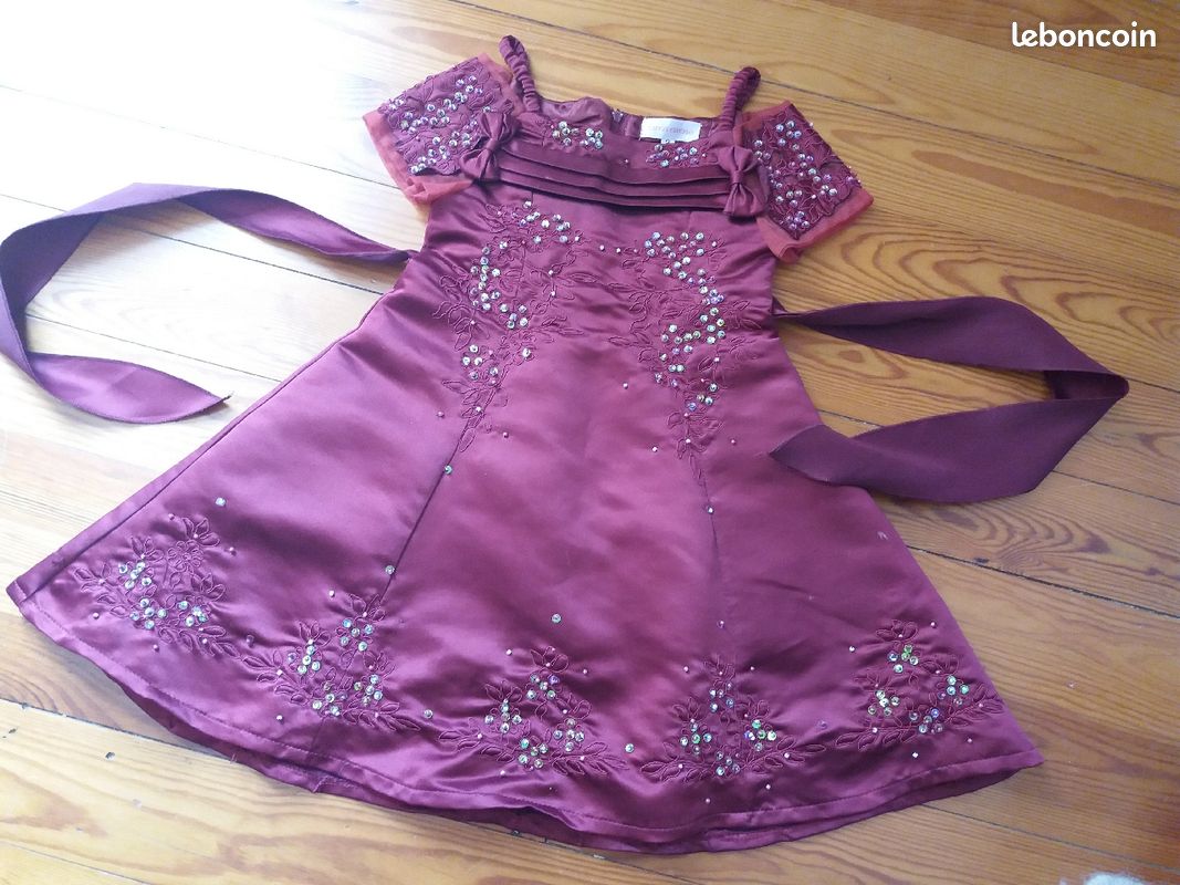Robe de cérémonie Taille 2-4ans Neuve (image 1)