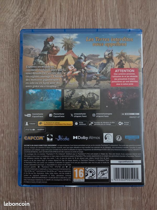 Monster Hunter Wilds PlayStation 5 ps5 (image 2)