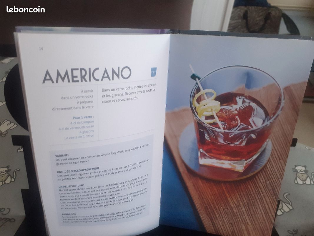 Shaker +livre de recettes de cocktail (image 3)