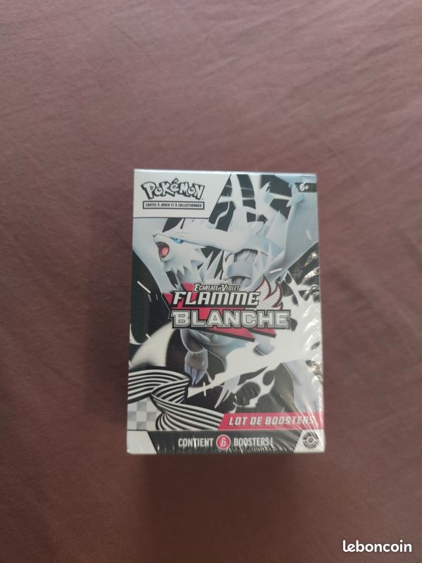 Lot De Boosters Écarlate Et Violet – Flamme Blanche (6 Boosters) Du JCC Pokémon - Collection