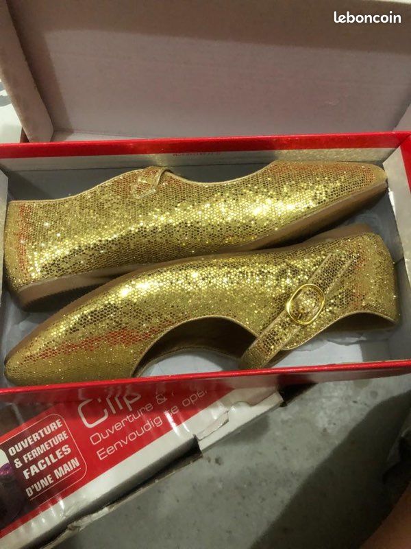 Ballerines paillettées enfants, pour les fêtes neuf (image 1)