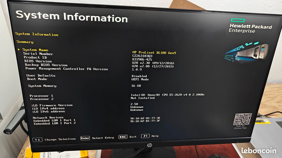 HP Data Protector Express – Édition Serveur Unique – Neuf Scellé, Version Boîte