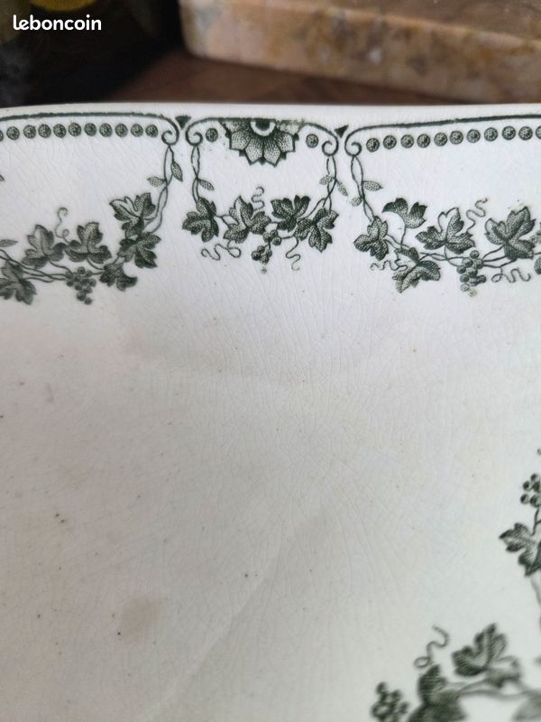 Ravier vintage Badonviller – Faïence française (image 4)