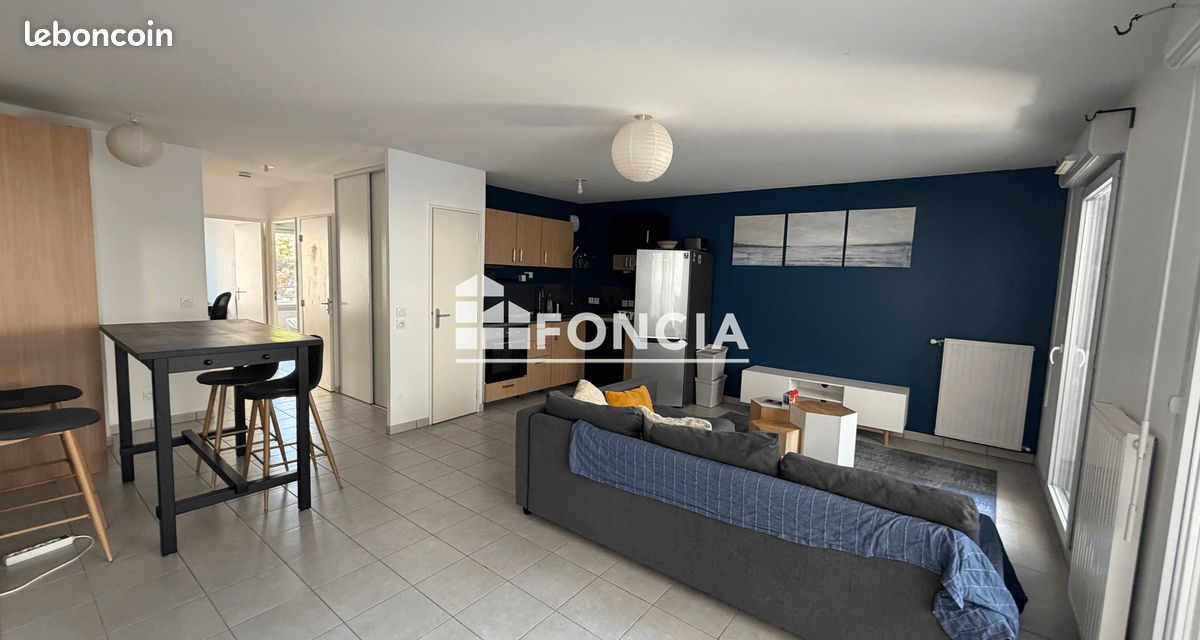 Appartement 3 pièces 63 m² · à Villeurbanne · 63 m² · 1 190 €