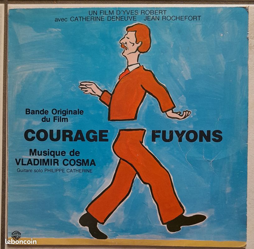 Vinyle film Courage fuyons (image 1)