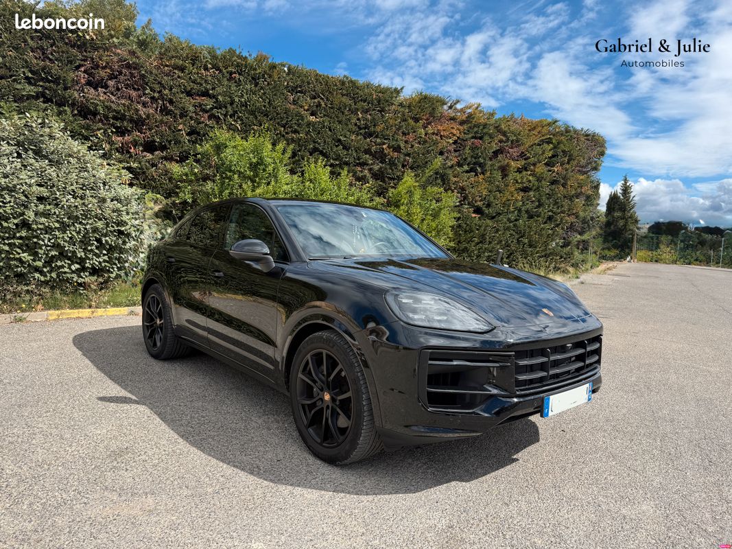 Porsche Cayenne coupé E-hybrid 3.0 V6 AWD 370 ch Tiptronic S TVA récupérable / Première main Français (image 1)