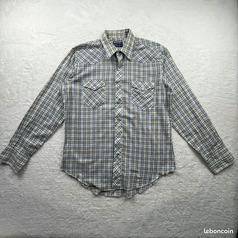 Chemise Cowboy à Carreaux – Esprit Western