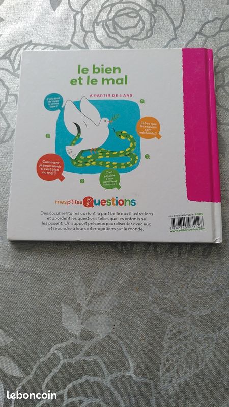 Livre enfant "le bien et le mal" (image 2)
