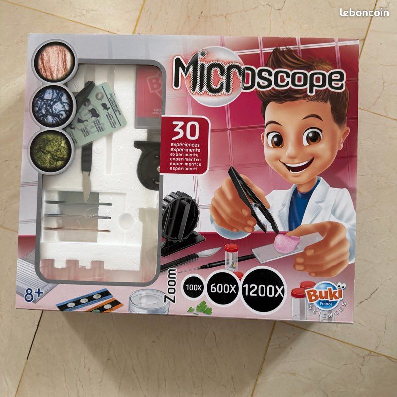 Jeu Microscope 15 experiences (image 1)