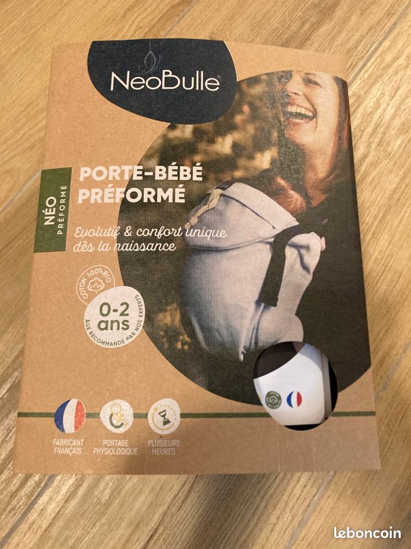 Porte-bébé NÉOBULLE - modèle préformé NÉO (image 1)