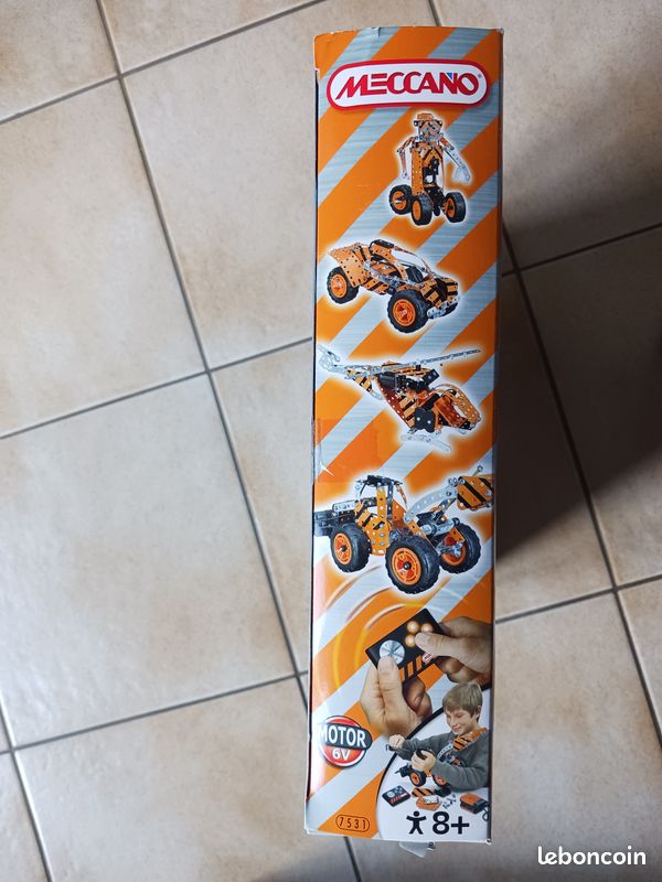 Jeu De Construction Meccano Infra Red Control 7531 - Métal - Occasion