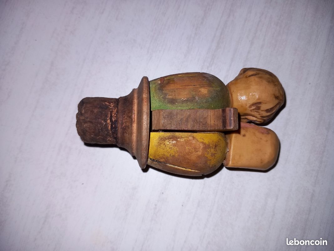 Objet insolite rare bois dure buis (image 2)