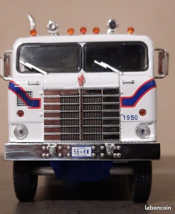 KENWORTH BULLNOSE Camion Semi Remorque Américain MACKIE THE MOVER an. 1951 1/43 Neuf Boite ref SRA38 (image 7)
