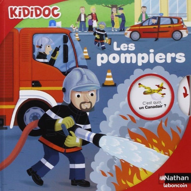 Lot kididoc pompiers saisons pop up (image 2)