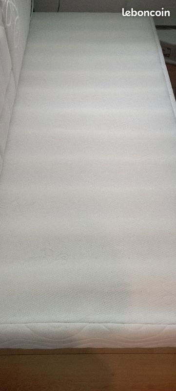 Matelas Mérinos 80 x 190 +sommier tapissier (image 5)