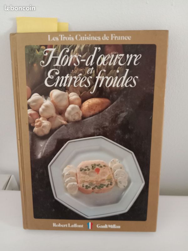 Livre Cuisine Hors d'oeuvres et Entrées froides (image 1)