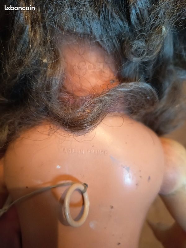 Poupée Ancienne Gégé Parlante – Rare, Encore Dans Sa Boîte D'origine