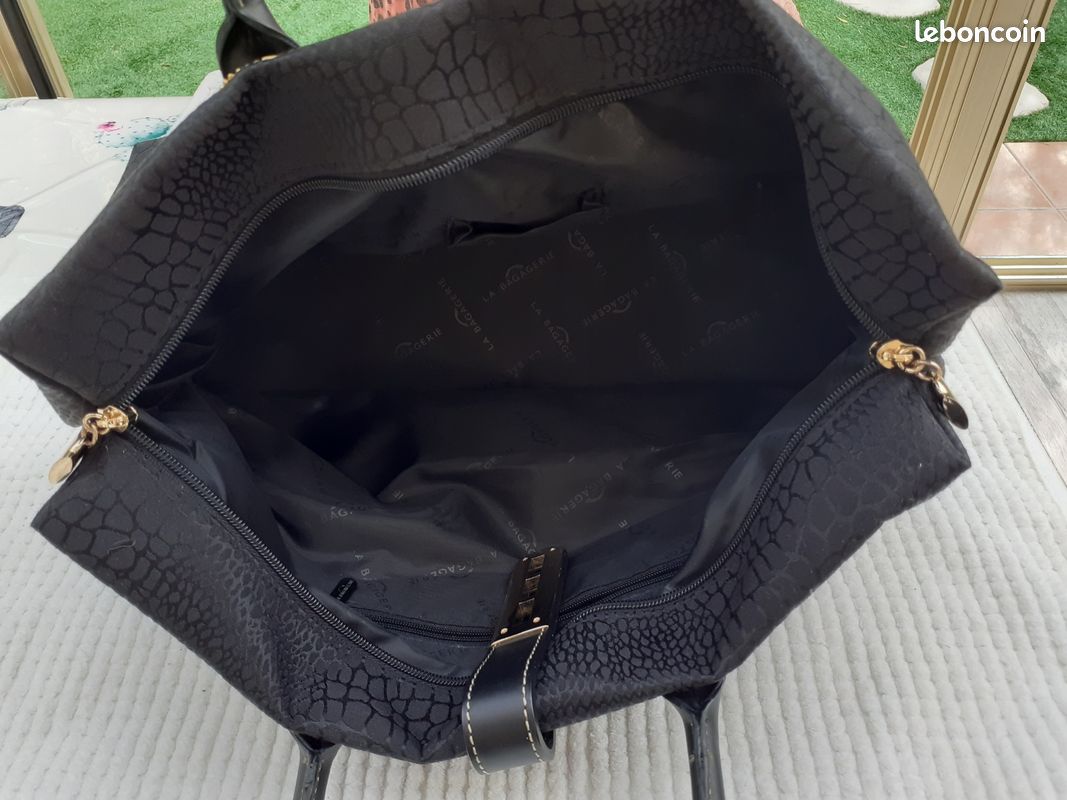 Sac noir la bagagerie (image 3)