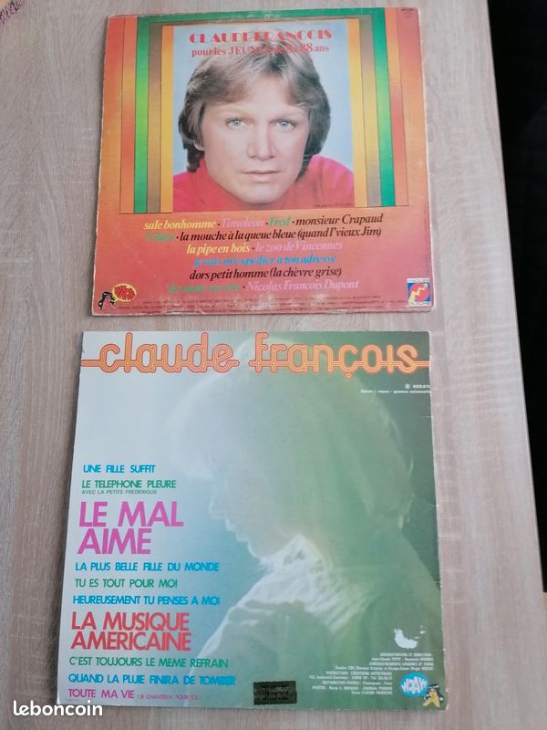 33tours x2 Claude François (image 2)