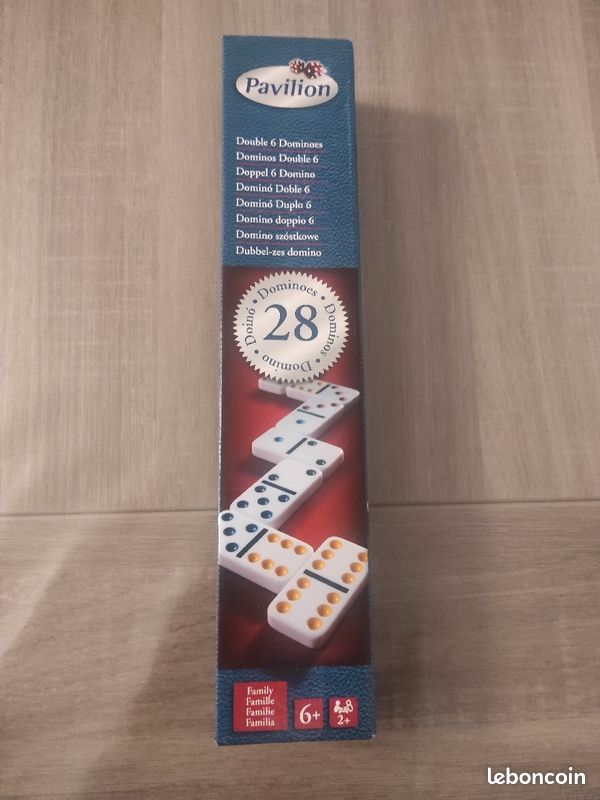 Jeu de 28 dominos (image 1)