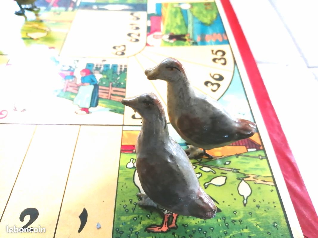 JEU DE L' OIE - JEU DE DAMES Imprimerie KLEIN à EPINAL: Bon Couverture