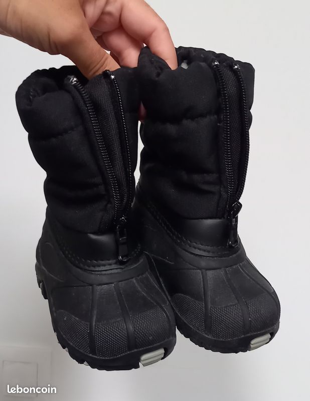 Bottes de neige Decathlon bébé taille 19/20 (image 2)
