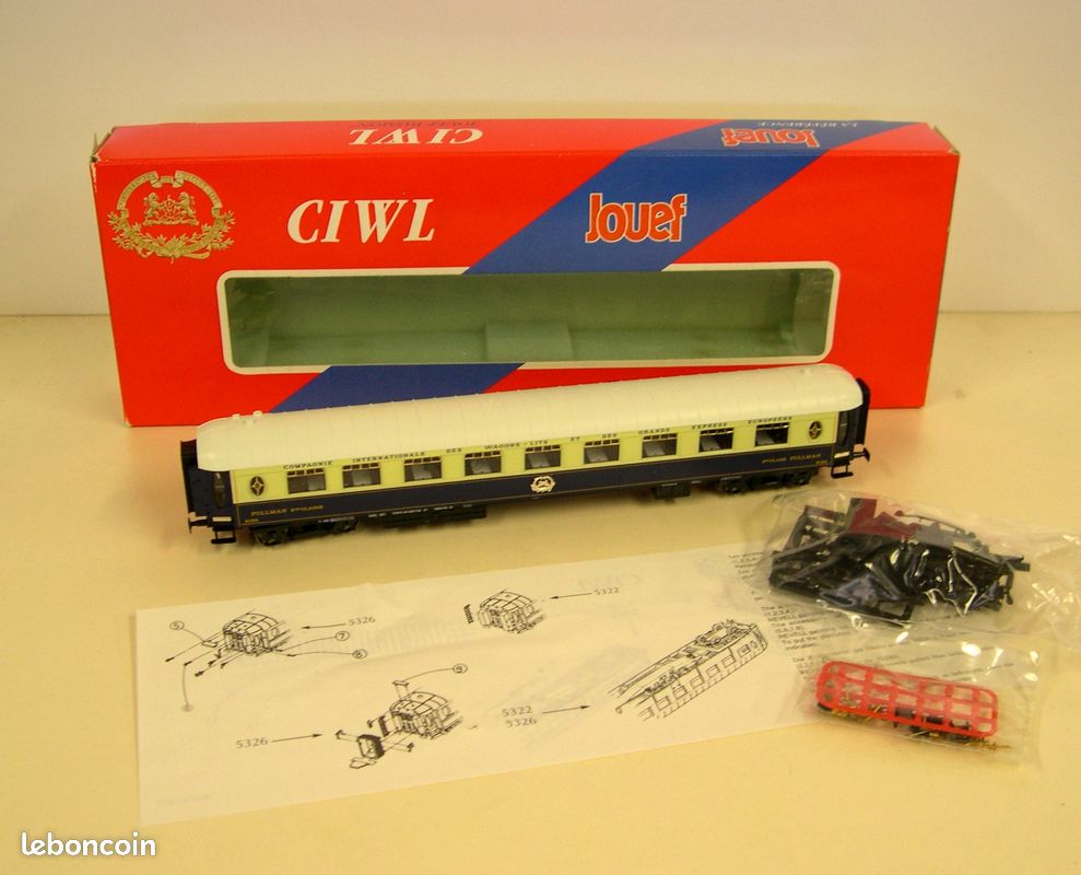 Jouef : voiture-lits 3892 CIWL® - Free